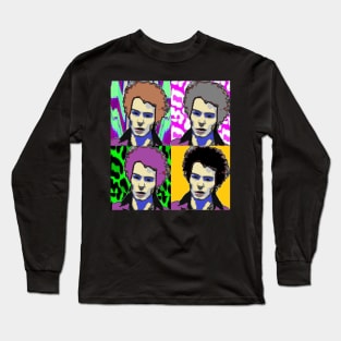 Punk icon rebel by LowEndGraphics Long Sleeve T-Shirt